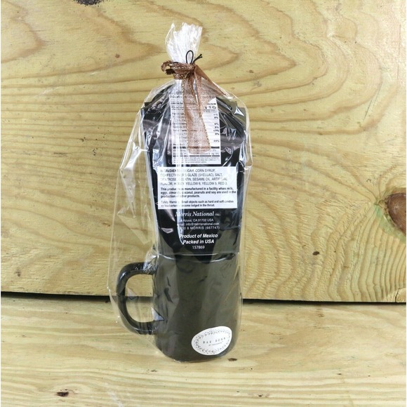 Rae Dunn Mug Black, More Boos Please, Coffee Tea Cup Halloween Candy Corn - Picture 2 of 3